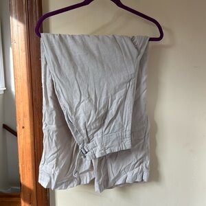 Abercrombie and Fitch paper bag pants